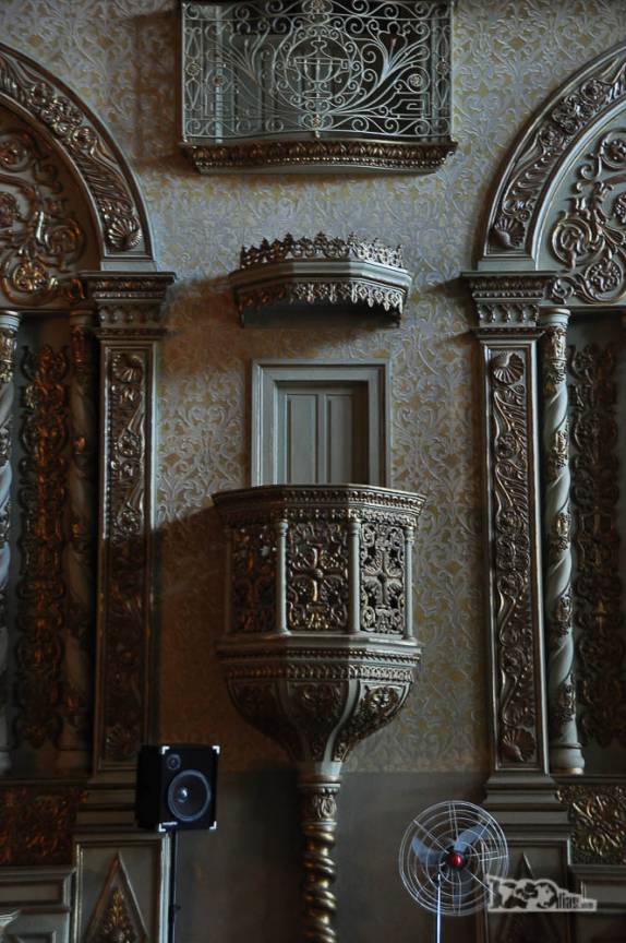 Púlpito, na Igreja Nossa Senhora das Dores, em Porto Alegre, no Rio Grande do Sul